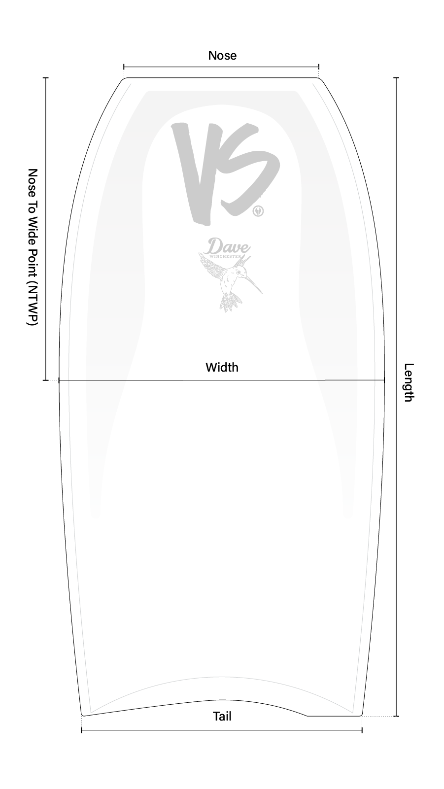 Board size guide for winchester-quantum-quad-k19