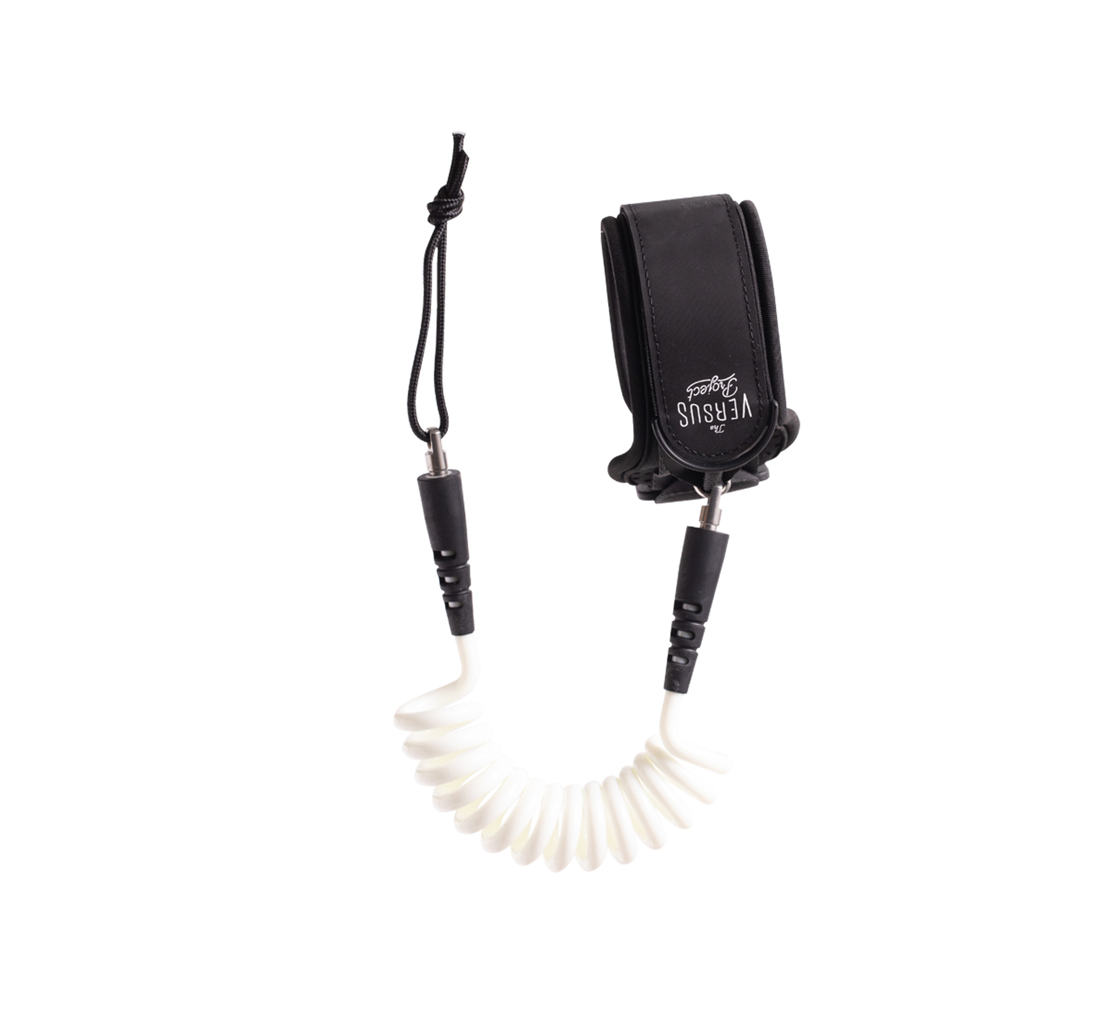 VL4 Bicep Leash - Medium, Black/White